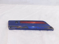 Harley Touring Road King Electra Street Glide Blue Left Saddlebag Latch Cover - C3 Cycle