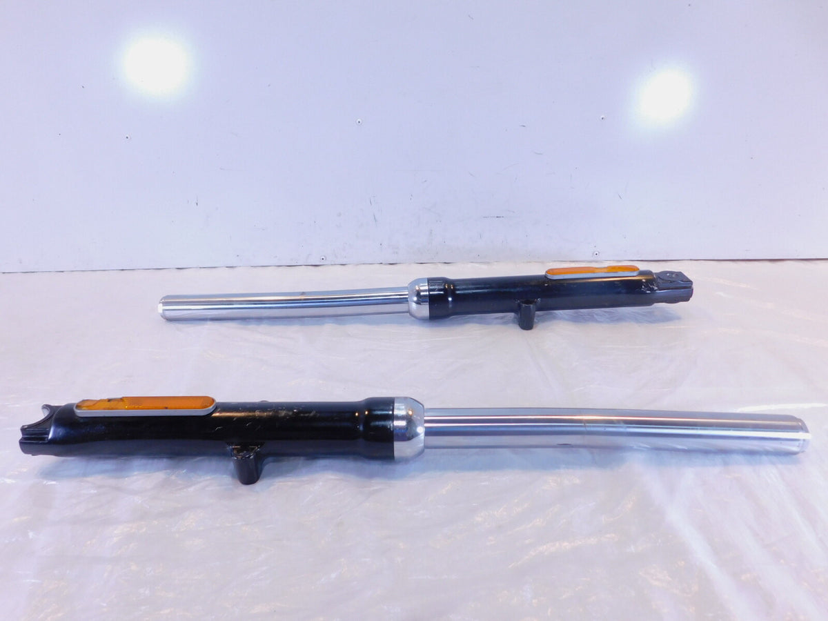 2011-2013 Harley Davidson Softail Blackline Front Wheel Suspension Forks - Bent - C3 Cycle