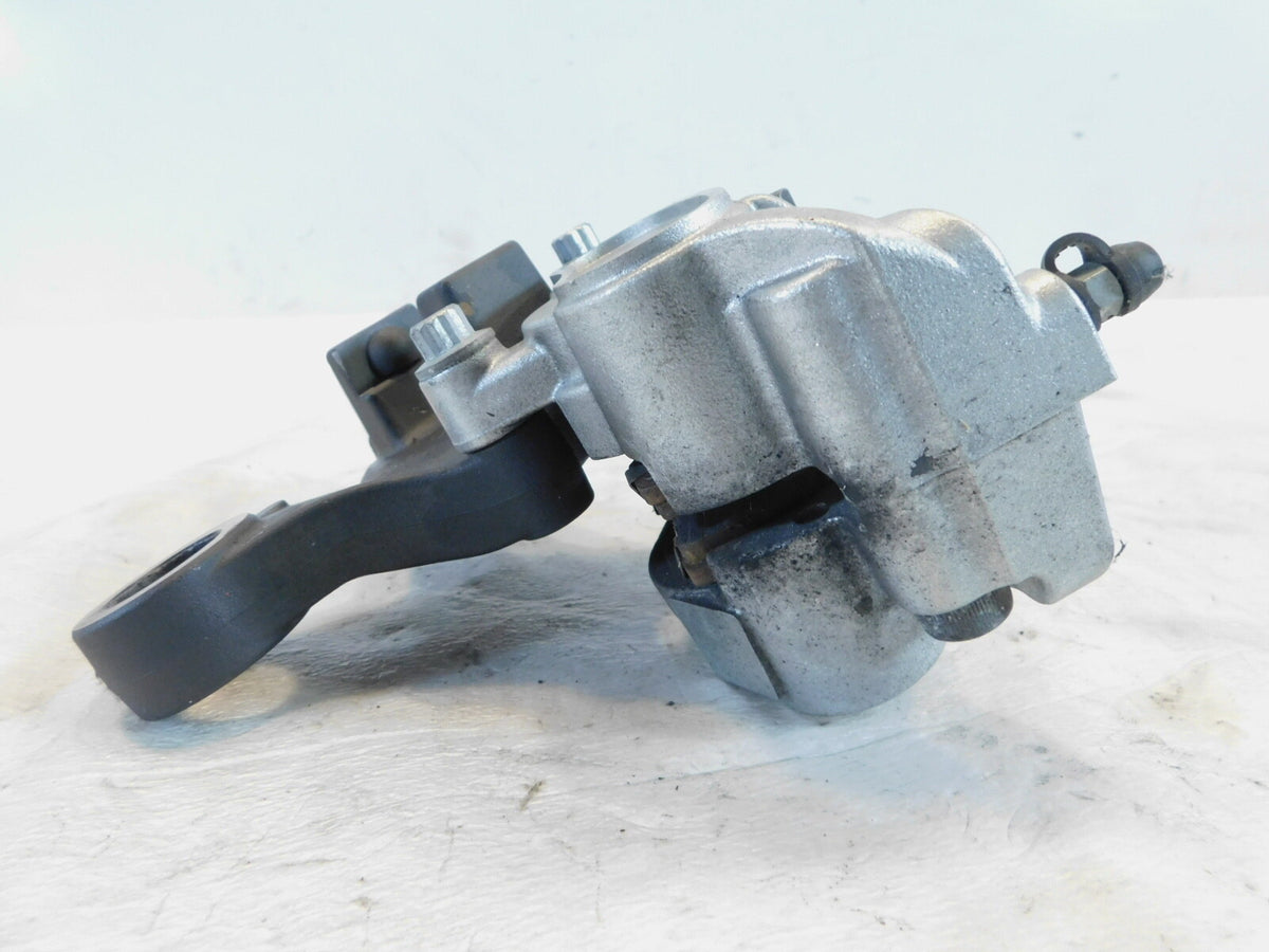 Harley Sportster 883 & 1200 Silver Rear Foot Brake Disc Caliper w/Bracket - C3 Cycle