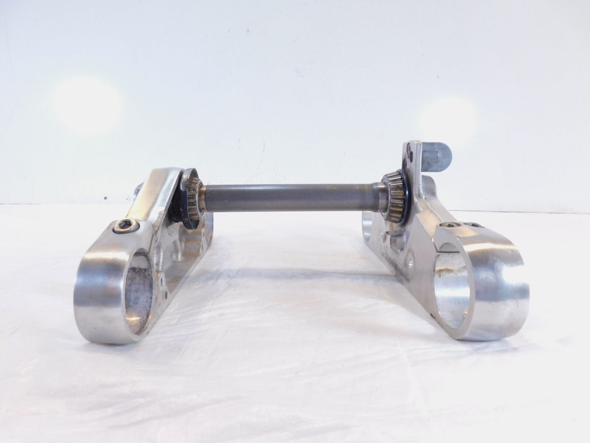Honda GL1500 GL1500CT Valkyrie 1500 Silver Front Fork Steering Stem Triple Tree - C3 Cycle