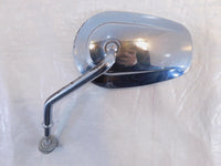 Chrome Harley Davidson FXR & Softail & Dyna & Sportster Left Rear View Mirror - C3 Cycle