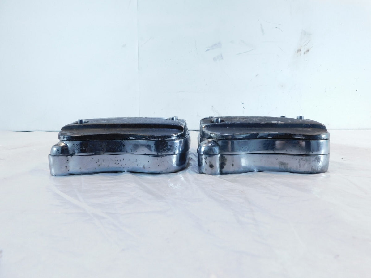 Harley Davidson Sportster 883 1100 1200 Black Cylinder Head Cover Rocker Boxes - C3 Cycle