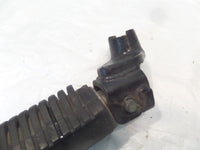 Kawasaki KZ400 & KZ440 LTD Front Left Rider Footpeg Footrest & Mount Bracket - C3 Cycle