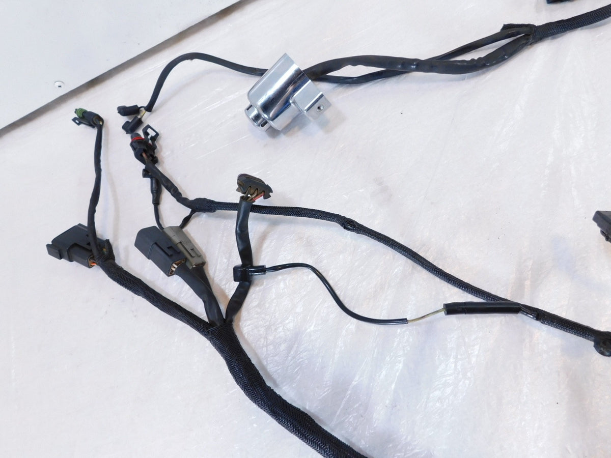 2005 Harley Sportster 883 & 1200 Wiring Wire Harness w/ Ignition Switch -No Key - C3 Cycle