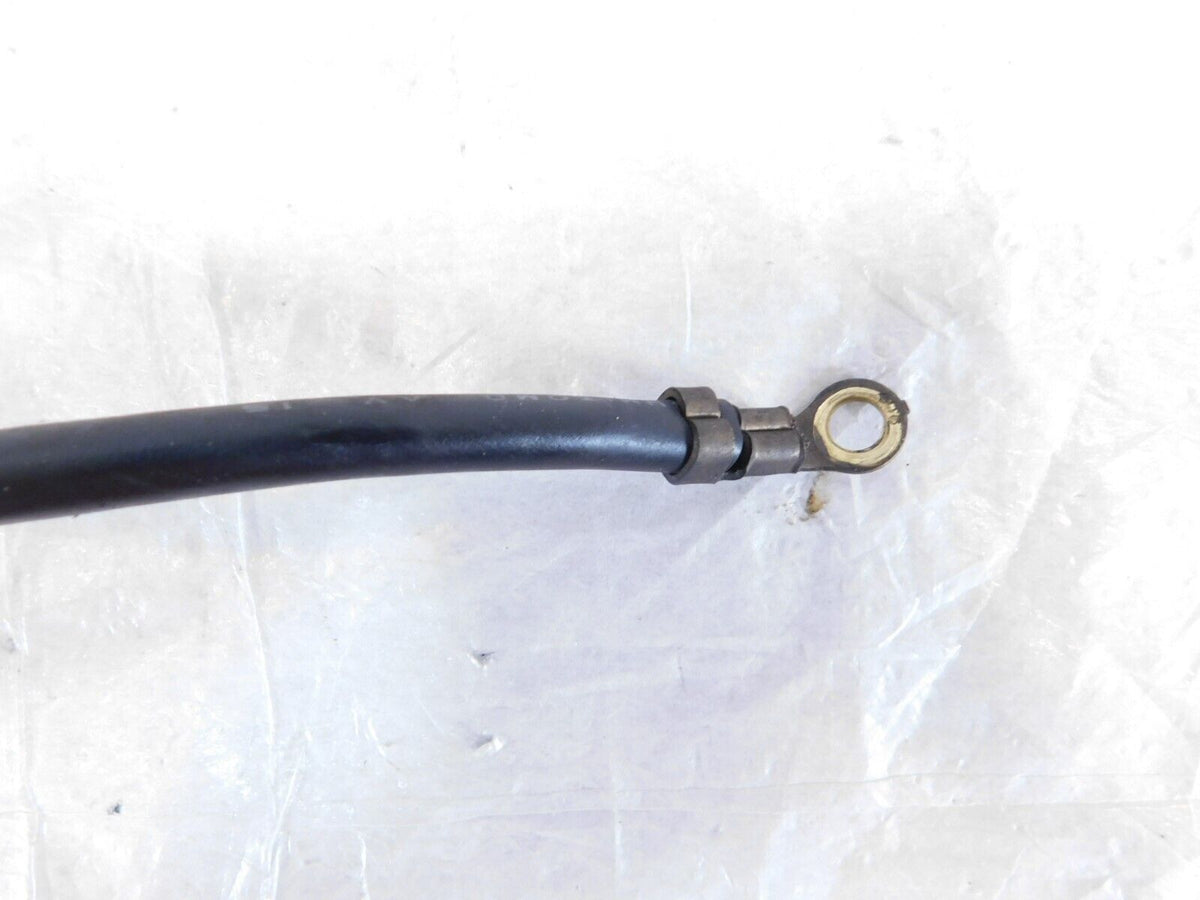 1986-2006 Kawasaki VN750 Vulcan 750 Black Engine Starter Motor Main Ground Wire - C3 Cycle