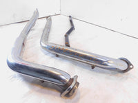 01 2001 Indian Gilroy Scout Chrome Front & Rear Exhaust Header Pipe Mufflers