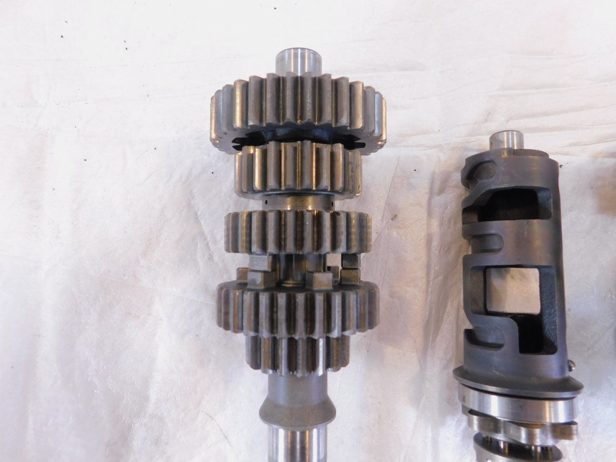 1981-1987 Yamaha Virago 700 XV700 Transmission Gears Shafts & Shifter Drum - C3 Cycle