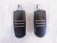 Harley Touring FXR Dyna Sportster & Softail Metal & Rubber Footpegs Footrests - C3 Cycle