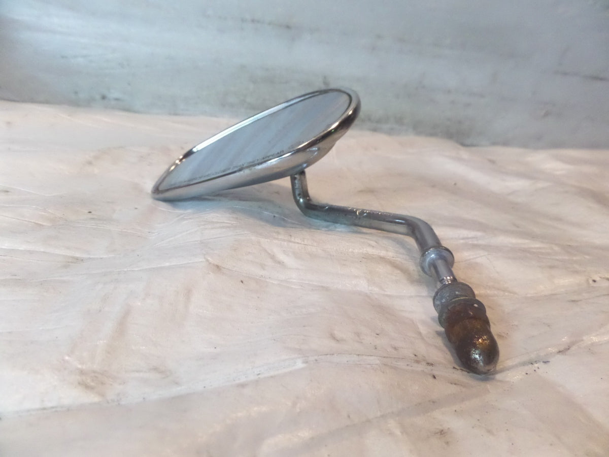 Harley Davidson FXR & Softail & Dyna & Sportster Left Chrome Rear View Mirror - C3 Cycle