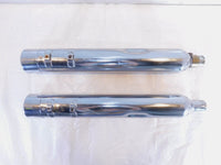 Harley Davidson Road King & Electra Glide Left & Right Exhaust Pipe Mufflers - C3 Cycle