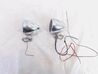 Harley Davidson Road King Softail Dyna Sportster 1" Handlebar Mounted Speakers - C3 Cycle