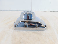 Harley Twin Cam Touring Softail Dyna Chrome Logo Right Engine Cam Gear Cover - C3 Cycle