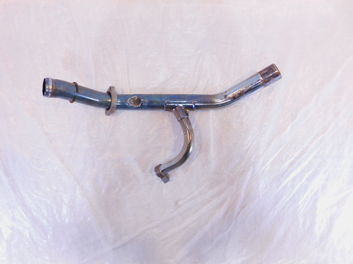 Harley Davidson FXD Dyna Rear Exhaust Header Pipe Chrome Heat Shield Cover - C3 Cycle