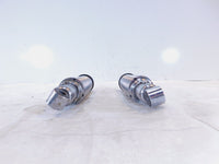 Harley Sportster 883 & Ironhead 1000 & 1100 Chrome Rear Shock Absorbers - C3 Cycle