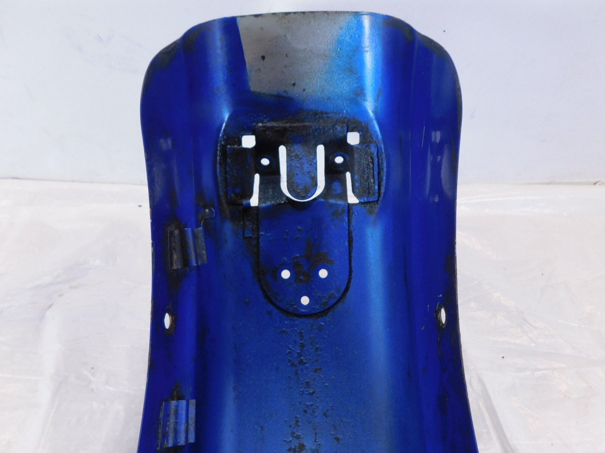 1981-1993 Harley Davidson Sportster 883 1100 1200 Silver Blue Rear Cover Fender - C3 Cycle