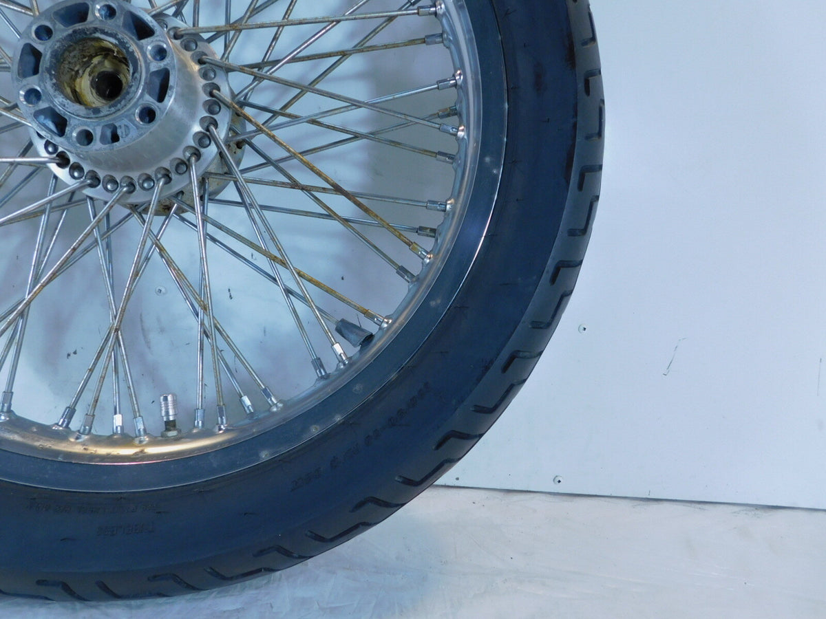 Suzuki Intruder 1400 VS1400 VS1400GLP 19" Front Wheel Rim Hub Spokes & Tire - C3 Cycle