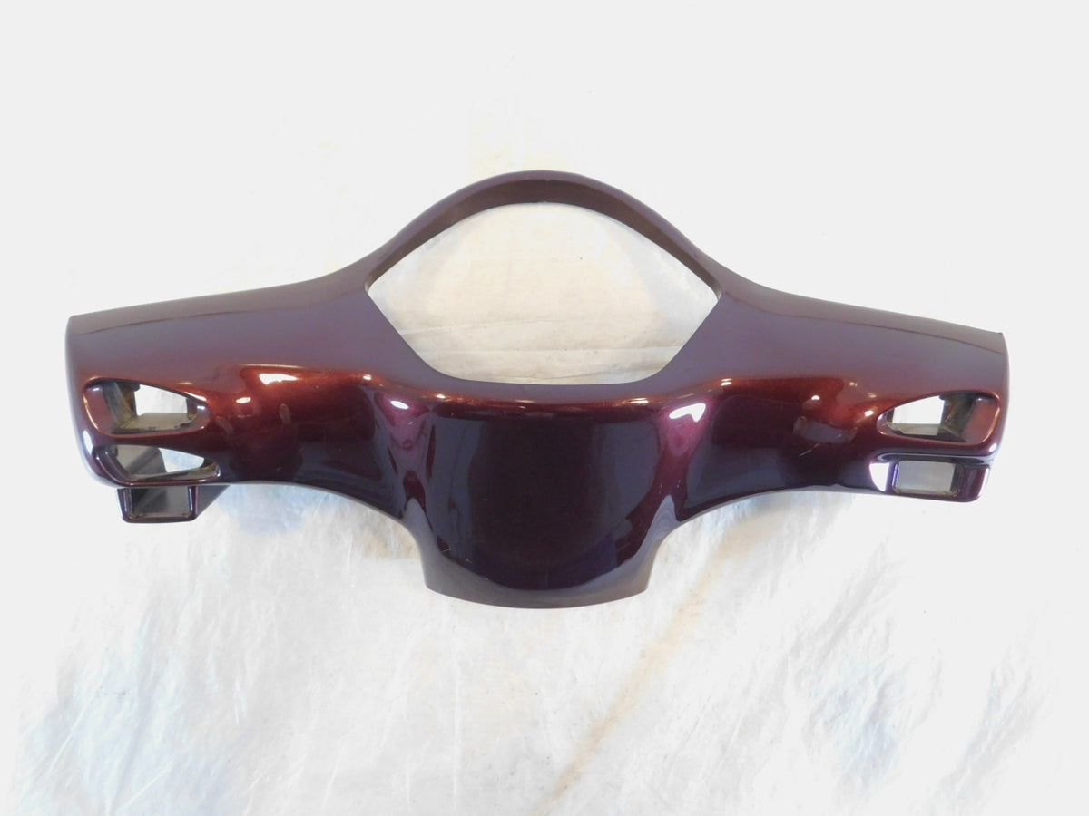 2009-2013 Piaggio Vespa LX 50 150 Red Handlebar Lower Cover Fairing 65293400YR1 - C3 Cycle