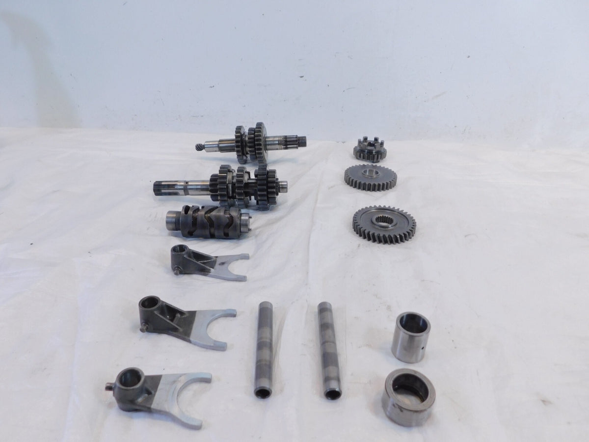 1986-1995 Suzuki Savage 650 LS650 Transmission Gears w/ Shifter Drum Cam & Forks - C3 Cycle
