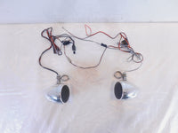 Harley Davidson Road King Softail Dyna Sportster 1" Handlebar Mounted Speakers - C3 Cycle