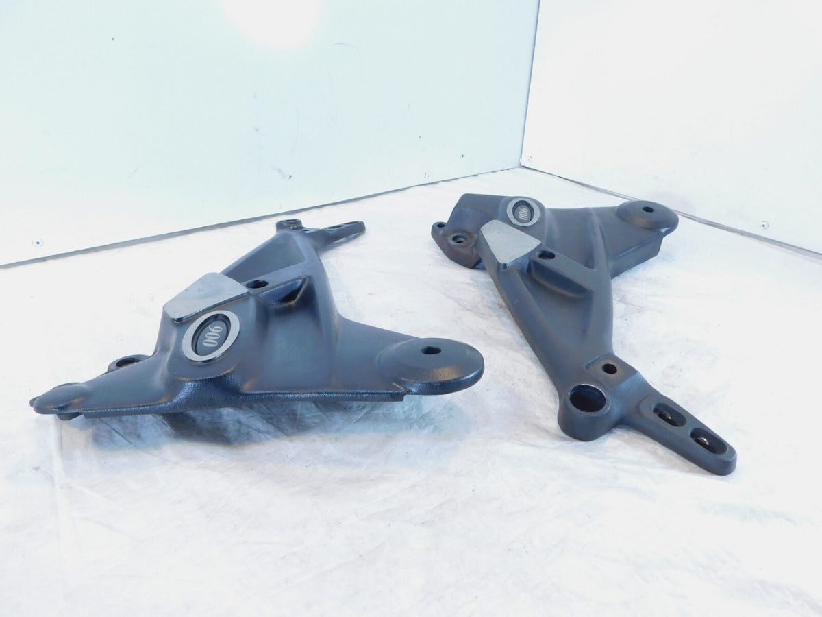 1996-2003 Triumph Trophy 900 Front Left/Right Foot Rest Peg Bracket Mount Plates - C3 Cycle