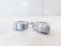 2006-2013 BMW F800ST Silver Bar Back Handlebar Riser Mount Bracket Clamps - C3 Cycle