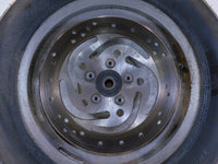 Harley Davidson Sportster 883 1200 & Softail Fat Boy Solid Silver Rear Wheel Rim - C3 Cycle
