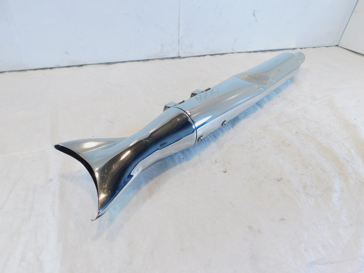 Harley Davidson Road King & Electra Glide Left Slip On Exhaust Pipe Muffler - C3 Cycle