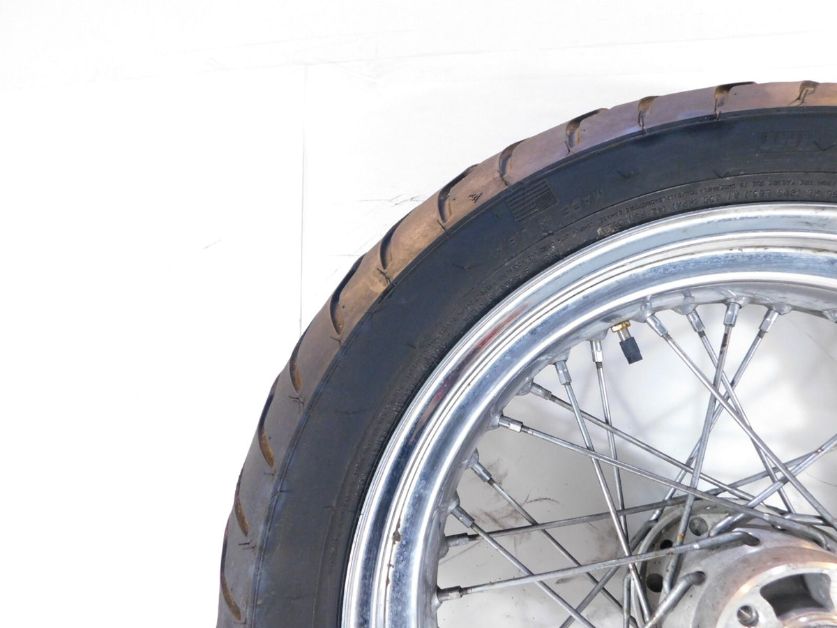 06-07 Harley Davidson Dyna Wide Glide FXDWG Laced Rear Wheel Rim W/ Rotor & Tire