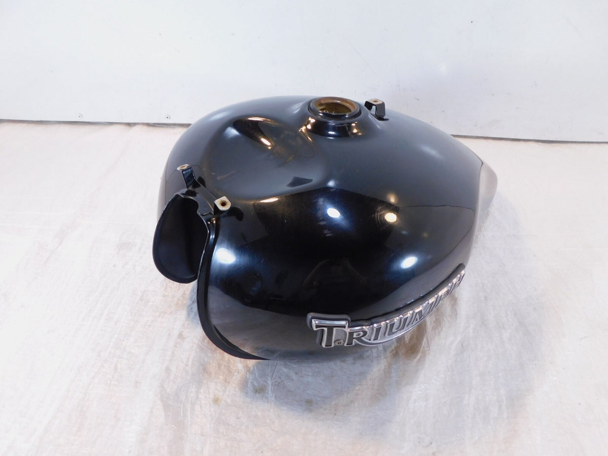 2001-2008 Triumph America Black Gas Petrol Fuel Tank Reservoir Cell -Dented - C3 Cycle