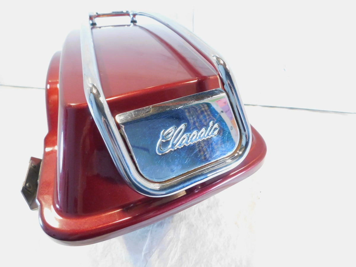 Harley Davidson Road King Street & Electra Glide Red Left Saddlebag - C3 Cycle
