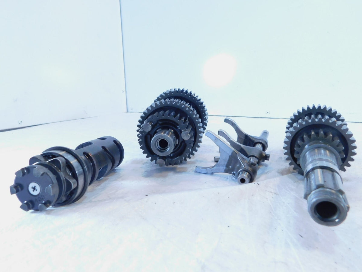 1984-1985 Yamaha Virago 1000 XV1000 Transmission Gears & Shift Drum w/ Forks - C3 Cycle