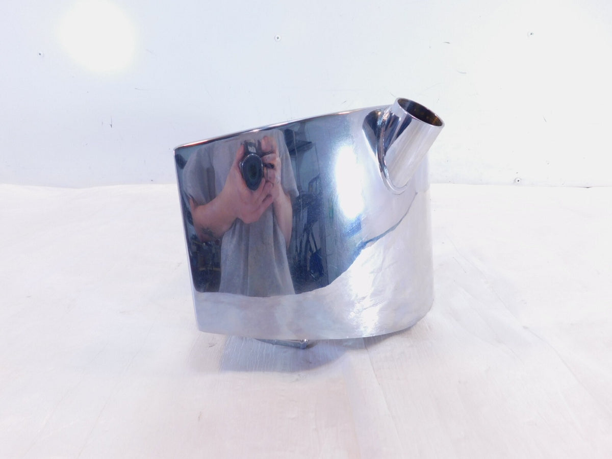 Harley Davidson Softail Heritage Classic Springer Chrome Oil Tank Bag Reservoir - C3 Cycle