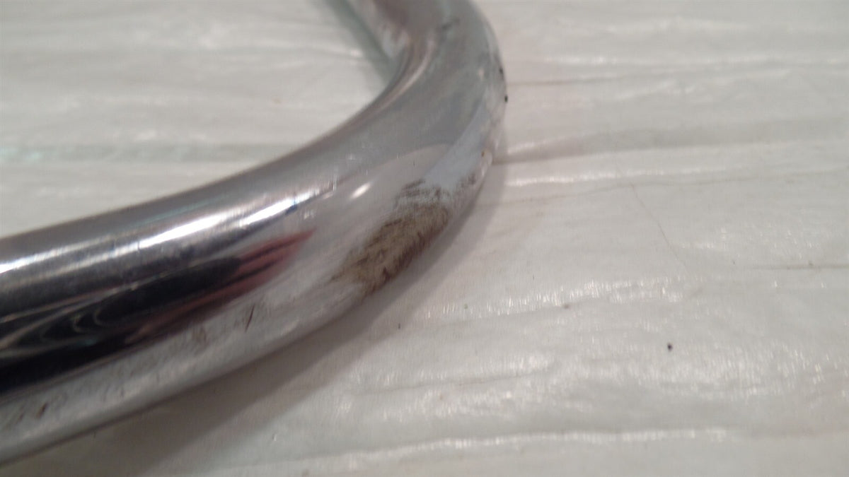 Harley Davidson Touring Road King Chrome Left Saddlebag Crash Guard - No Holes - C3 Cycle