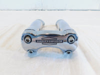 2005-2012 Harley Davidson Softail FLSTN Deluxe Chrome Handlebar Riser Brackets - C3 Cycle