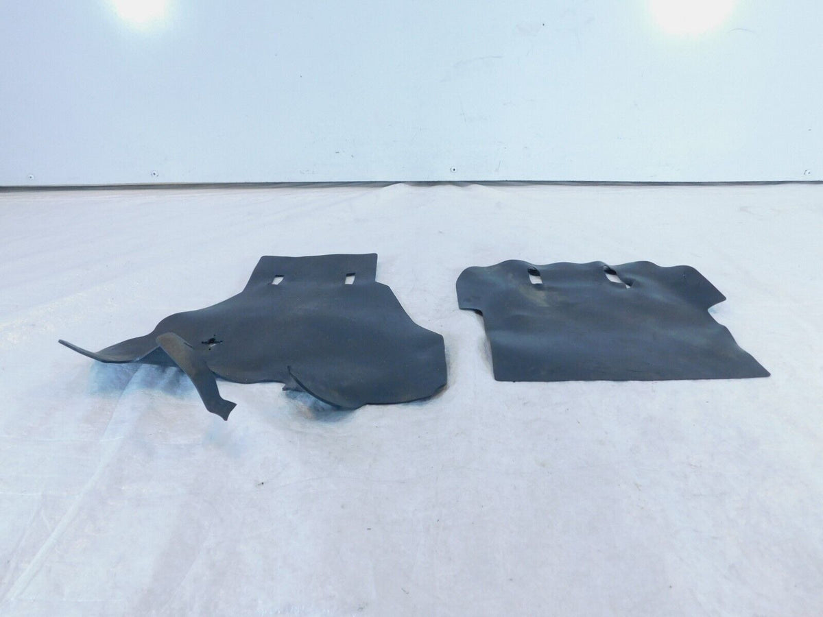 1998-2001 Honda VFR800FI Interceptor 800 Rear Rubber Heat Guard Protector Covers - C3 Cycle