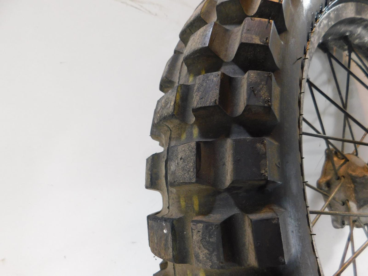 Kawasaki KLX250S KLX250 KLX300 Laced Rear Wheel Rim w/ Tire - 41025-0320-WA - C3 Cycle