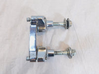 2000-06 Harley Davidson Softail Heritage Classic Handlebar Riser Clamp Brackets - C3 Cycle