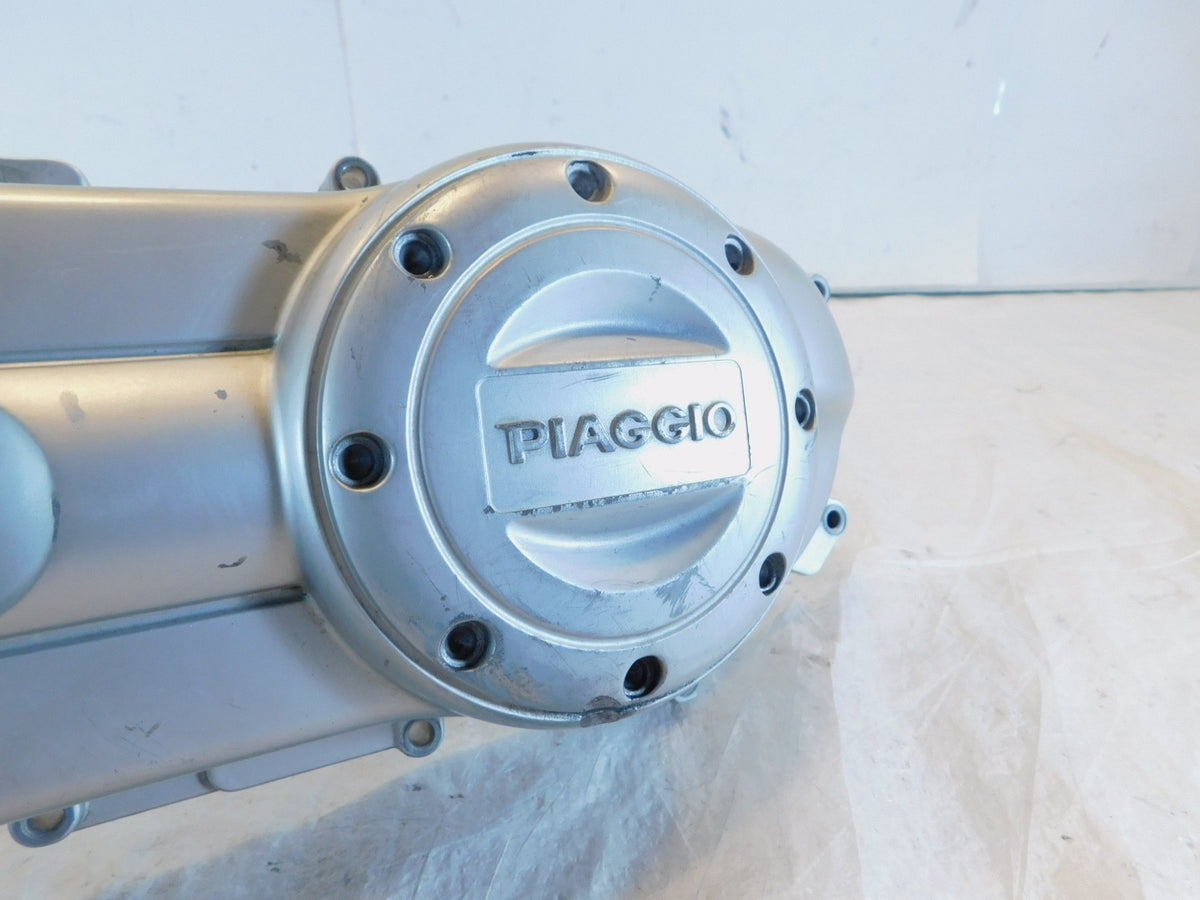 09-13 Piaggio Vespa LX S 50 Engine Motor Crankcase Transmission Primary Cover - C3 Cycle