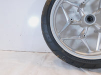 2006-2013 BMW F800ST F800 ST Silver Cast Front Wheel Rim & Tire - 36317682013 - C3 Cycle