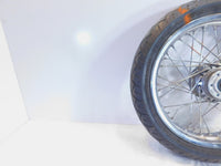 Bent 2004-2006 Victory Kingpin Laced Front Wheel Rim & Tire 18"x3.00" For Repair - C3 Cycle
