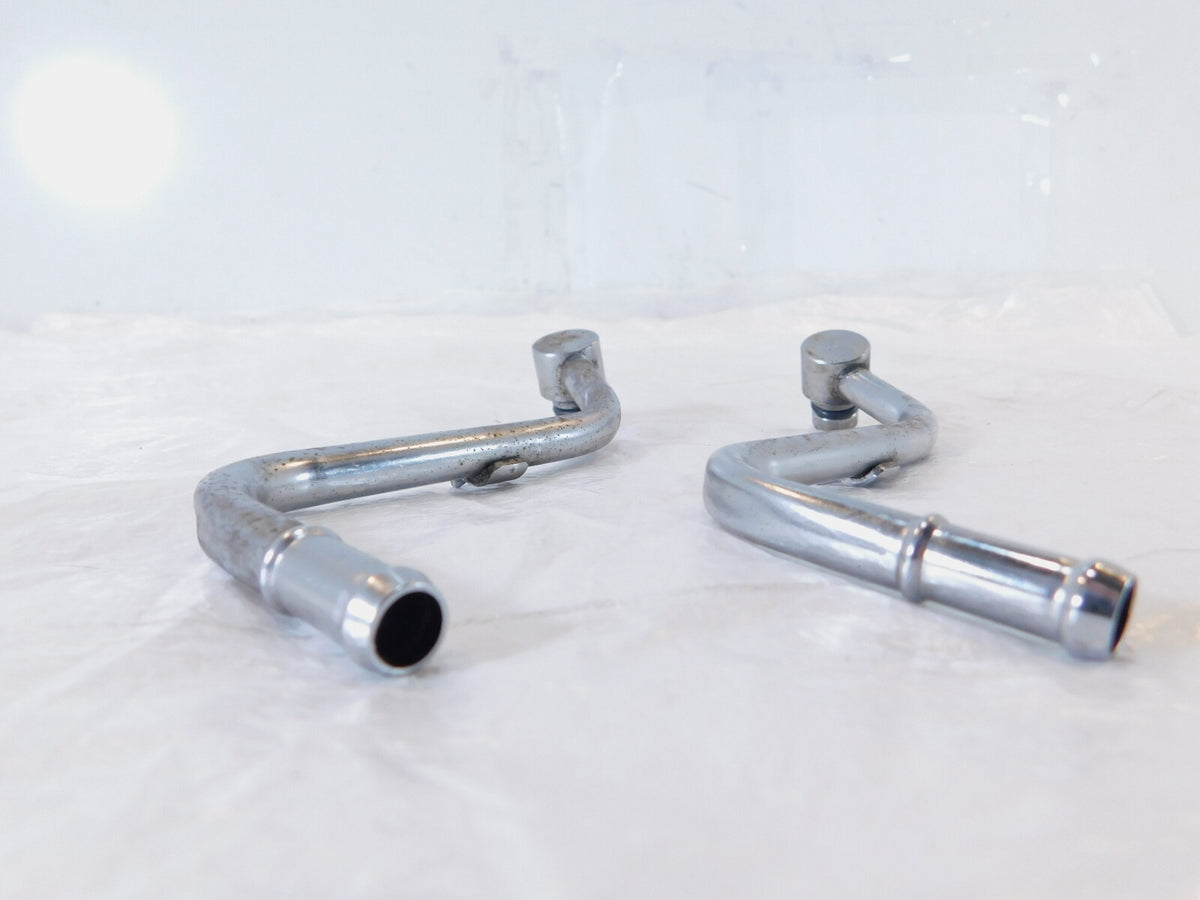 1988-1989 Goldwing GL1500 Chrome Air Feed Tubing Pipes (A) Pair 16300-MN5-004