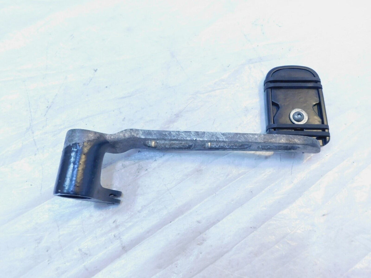 Harley Road King Street & Electra Glide Black Slotted Rear Brake Pedal Lever