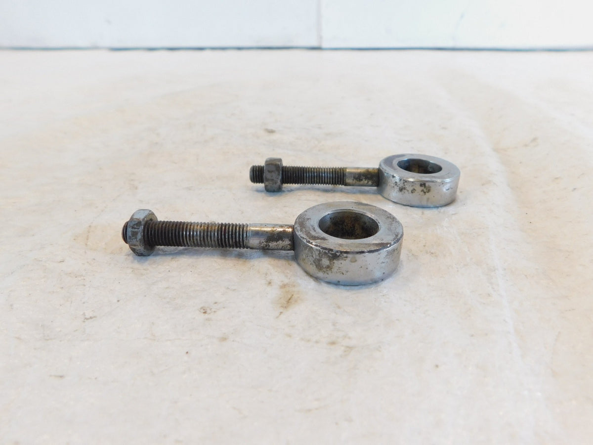 Pair Harley Davidson Ironhead Sportster 900 & 1000 Rear Axle Adjuster Bolts - C3 Cycle