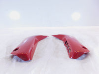 1997-2000 BMW F650 Funduro F650ST Red Front Wheel Left/Right Fork Slider Cover - C3 Cycle