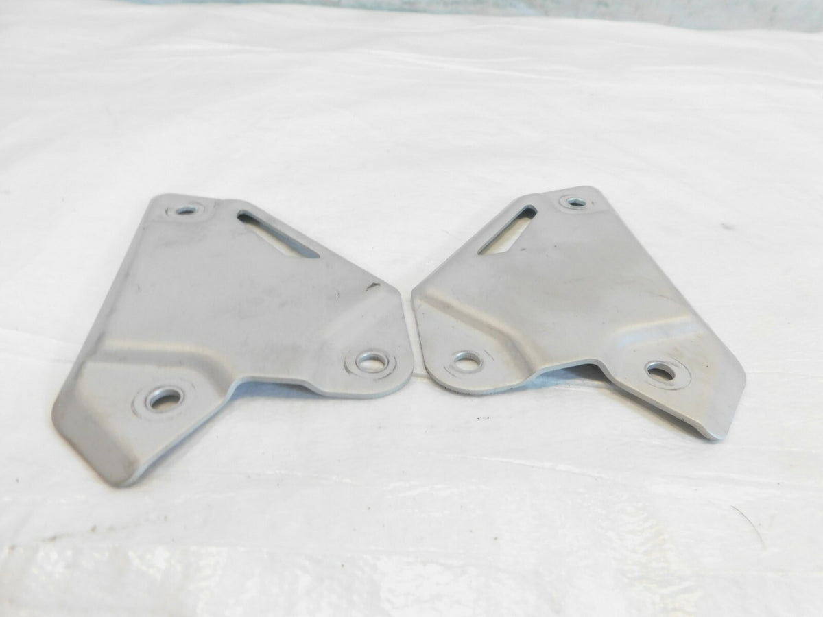 2017-2020 Kawasaki Z900 ZR900 Left & Right Heal Guard Covers Boot Plate - Pair - C3 Cycle