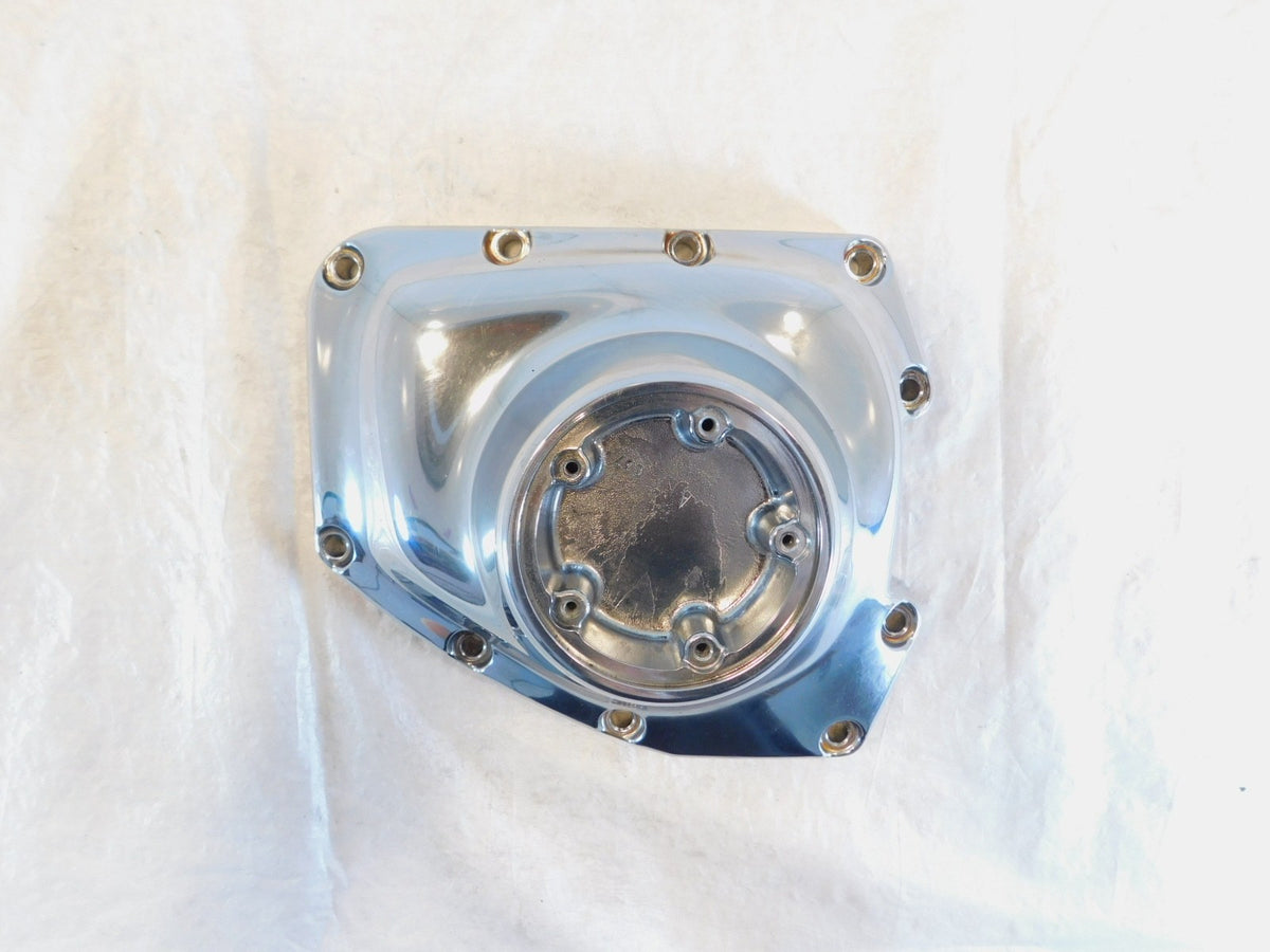 Harley Twin Cam Touring Softail Dyna Chrome Right Engine Camshaft Cam Gear Cover - C3 Cycle