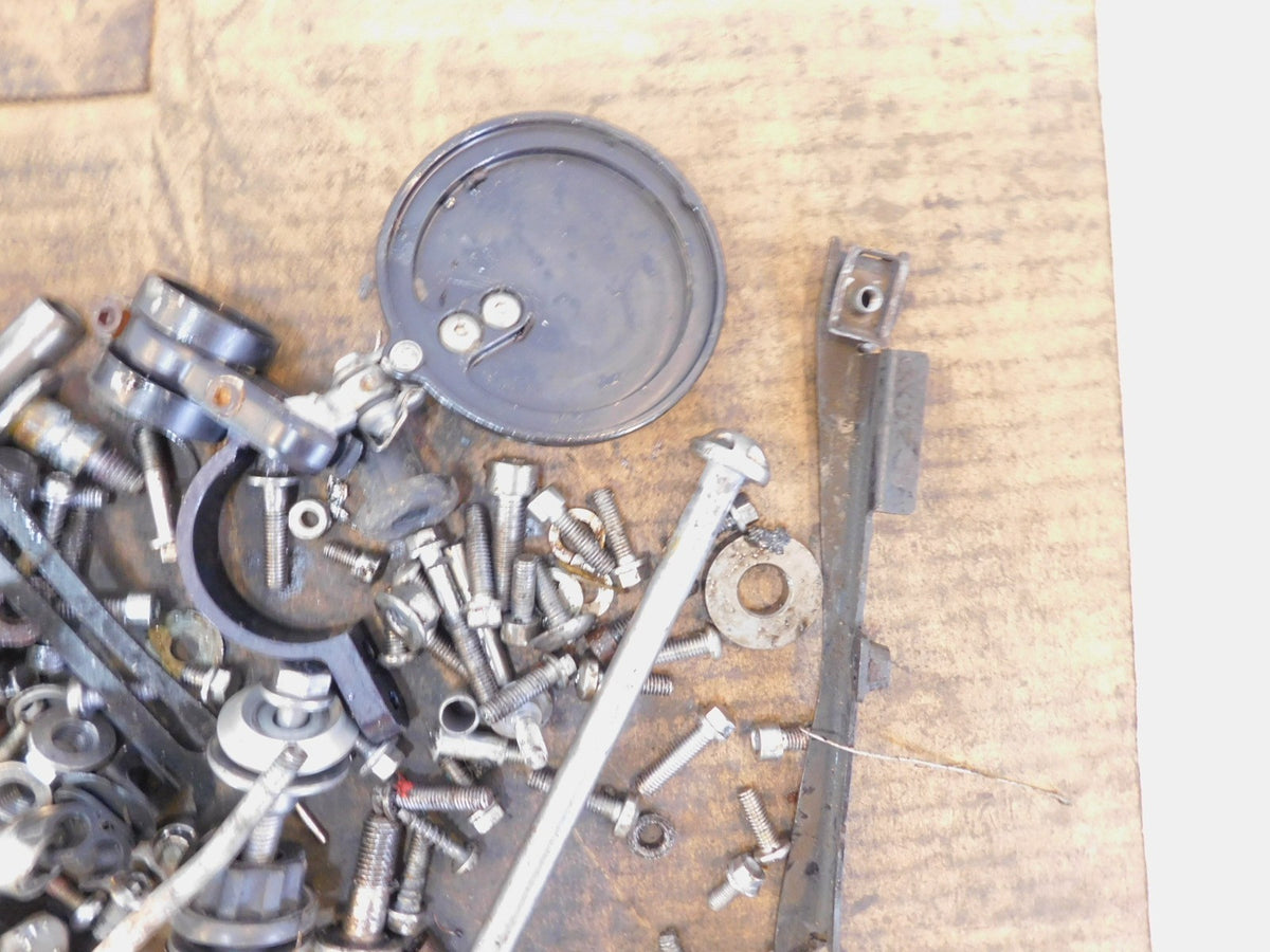 2013 13 Triumph Street Triple 675 Misc Nuts Bolts & Brackets Parts Box Lot - C3 Cycle