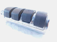 Harley Touring FXR Dyna Sportster & Softail Black Chrome Peg Footpeg Footrests - C3 Cycle
