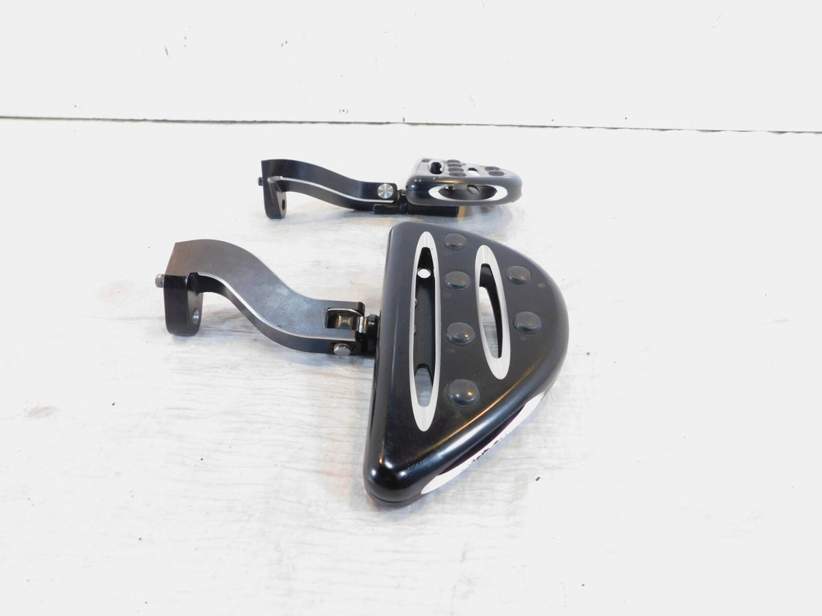Harley Davidson Road King Electra Glide Left Right Passenger Footrest Footboards - C3 Cycle