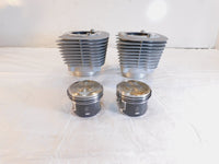 Harley Davidson Sportster 883 Custom & Low Silver Cylinders Barrels w/ Pistons - C3 Cycle